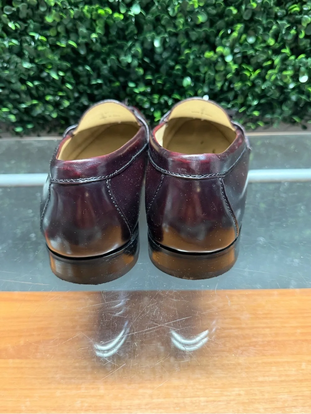 Cole Haan Men’s Tassel Loafers in Burgundy